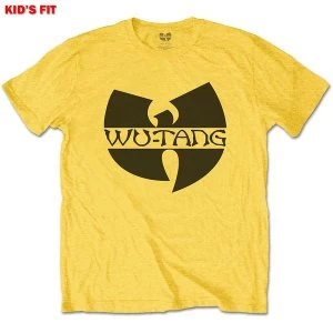 Wu-Tang Clan - Logo Kids 3 - 4 Years T-Shirt - Yellow