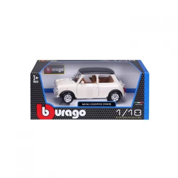 Burago Maisto 1:16 DieCast Toy Car - Mini Cooper