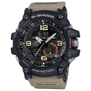 Casio G SHOCK MASTER OF G MUDMASTER Watch GG 1000 1A5 Military Beige