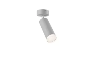 Felix Adjustable Single Spotlight Silver, 1x E27