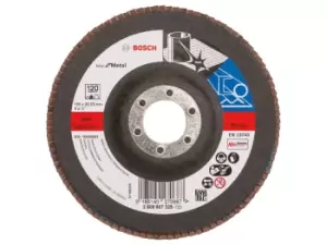 Bosch 2608607329 125mm x 22mm x G120 Flap Disc X571 Straight