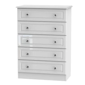 Robert Dyas Berryfield Ready Assembled 5-Drawer Chest