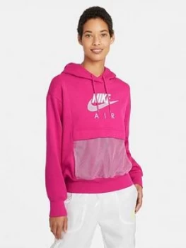 Nike Air Nsw Oth Hoody (curve), Pink, Size 22-24=2X, Women