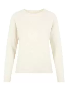 VERO MODA O-neck Long Sleeved Blouse Women White