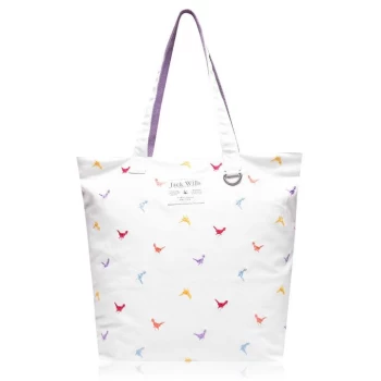 Jack Wills Dale Embroidered Tote Bag - Multi