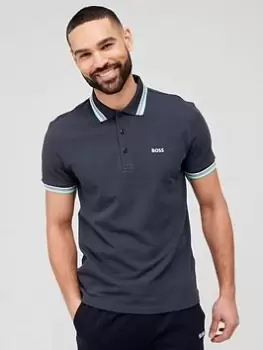 BOSS Paddy Polo Shirt, Dark Blue, Size 5XL, Men