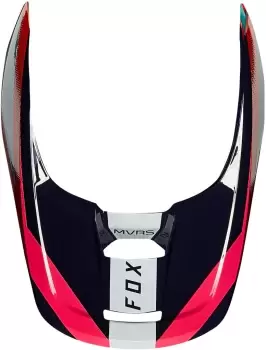 FOX V1 Voke Youth Helmet Peak, pink, pink, Size One Size