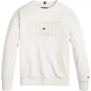 Tommy Hilfiger Cord Applique Sweatshirt - White