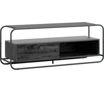 TEKNIK Metro 1300 mm TV Stand - Black & Elm, Black