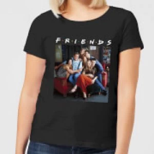 Friends Classic Character Womens T-Shirt - Black