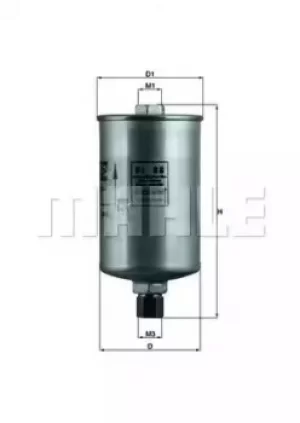 Fuel Filter KL88 78532608 by MAHLE Original