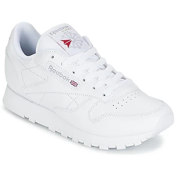 Reebok Classic CLASSIC LEATHER womens Shoes Trainers in White,8,9,9.5,2.5,7,8.5,3,4.5,5.5,3.5,4,4.5