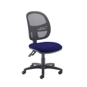Dams MTO Jota Mesh Medium Back Operators Chair with No Arms - Slip Grey