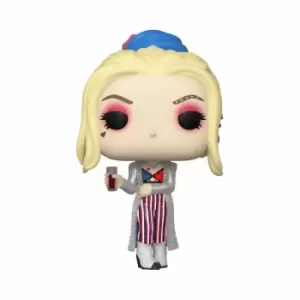 Birds of Prey POP! Heroes Vinyl Figure Harley Quinn (Black Mask Club) 9 cm