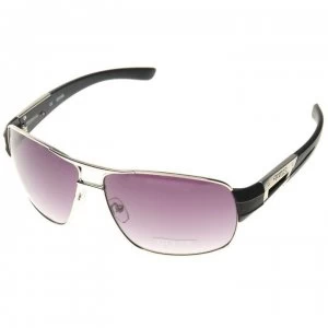 Guess L777S Aviator Sunglasses - Silver/Grey