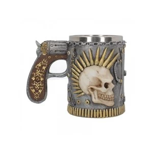 Russian Roulette Skull Tankard