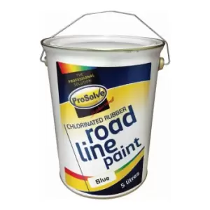 Chlorinated Rubber Road Line Paint Blue 5LTR