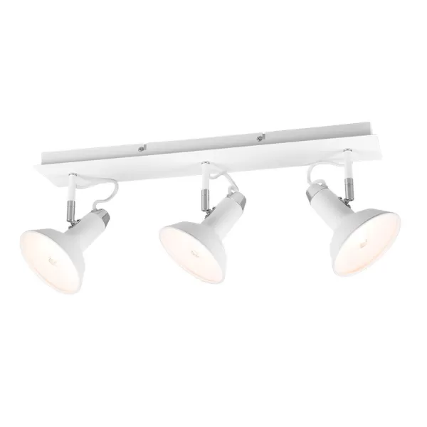 Roxie Modern 3 Light Ceiling Spotlight Bar White Matt