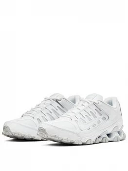 Nike Reax 8 TR - White/Platinum, White/Platinum, Size 7.5, Men