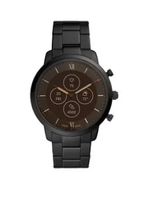 Fossil Neutra Hybrid HR Mens Smartwatch, Black, Men