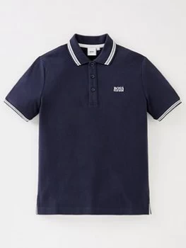 Hugo Boss Short Sleeve Classic Polo Shirt Navy Size 10 Years Boys