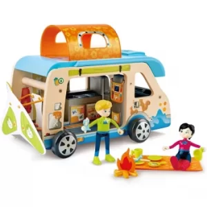 Hape Adventure Van Playset