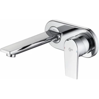 Tesi Wall Mounted Basin Mixer Tap - Chrome - Ideal Standard