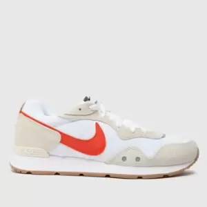 Nike White & Orange Venture Runner Trainers