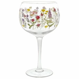 Wildflowers Copa Glass