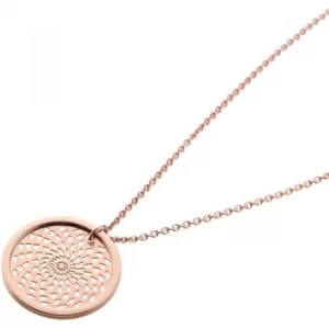 Ladies STORM PVD rose plating Denzi Necklace