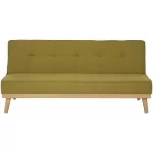 Stockholm 3 Seat Green Sofa Bed - Premier Housewares