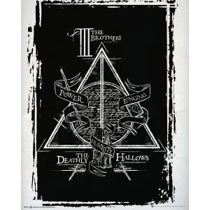 Harry Potter Deathly Hallows Graphic Mini Poster