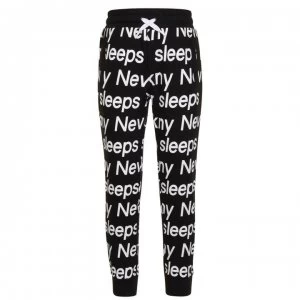 DKNY Never Sleeps Jogging Bottoms - Black