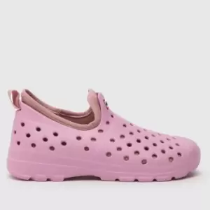 Hunter Pale Pink Water Girls Junior Shoes