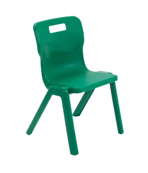 Titan One Piece Chair Size 4 - 380mm Seat Height - Green