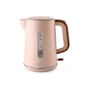 Tower T10037PCLY Jug Kettle with Rapid Boil - Pink Clay