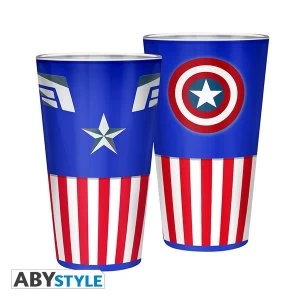 Marvel - Captain America Large Glass