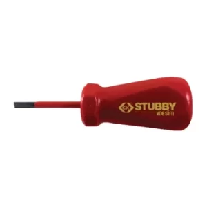 CK T48344-055 Stubby VDE Slim Screwdriver SL5.5