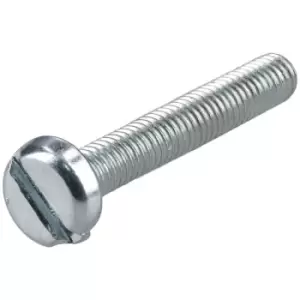 R-TECH 337015 Slotted Pan Head Machine Screws BZP M3 20mm - Pack O...