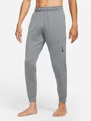 Nike Train Dry Fit Yoga Pant, Grey, Size S, Men