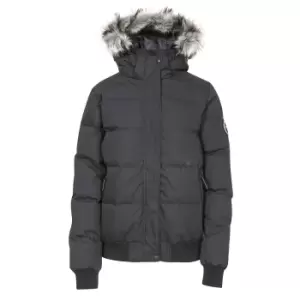 Trespass Womens/Ladies Kendrick DLX Down Jacket (XL) (Black)