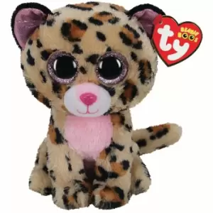 Ty Livvie Leopard Beanie Boo