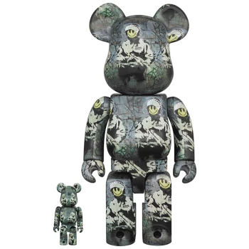 Medicom Riot Cop 100% & 400% Be@rbrick 2-pack