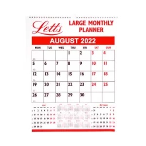 Letts Large Monthly Planner 2022 22-TLMP