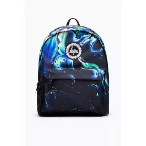 Out Of Space Marble Backpack (One Size) (Black/Blue/Green) - Black/Blue/Green - Hype