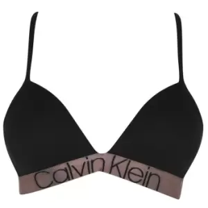 Calvin Klein Icon Cotton Triangle Bra - Black