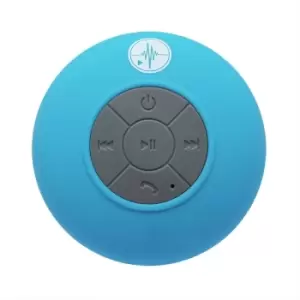 Blue Bluetooth Splashproof Speaker