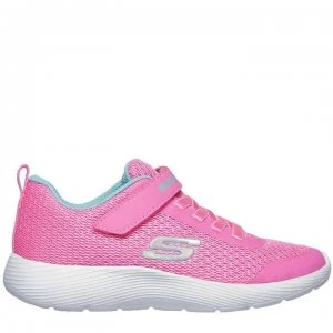 Skechers Dyna Lite Infant Girls Trainers - Pink/Blue