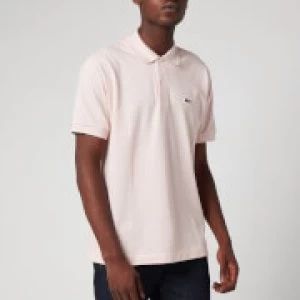 Lacoste Mens Classic Polo Shirt - Nidus Pink - 4/M