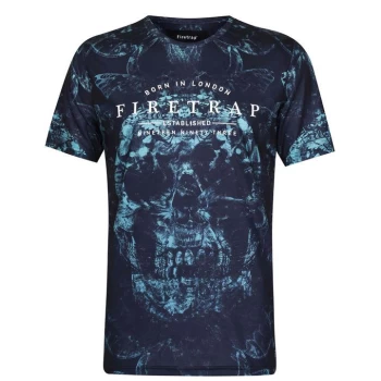 Firetrap Sub T Shirt Mens - Insect Skull